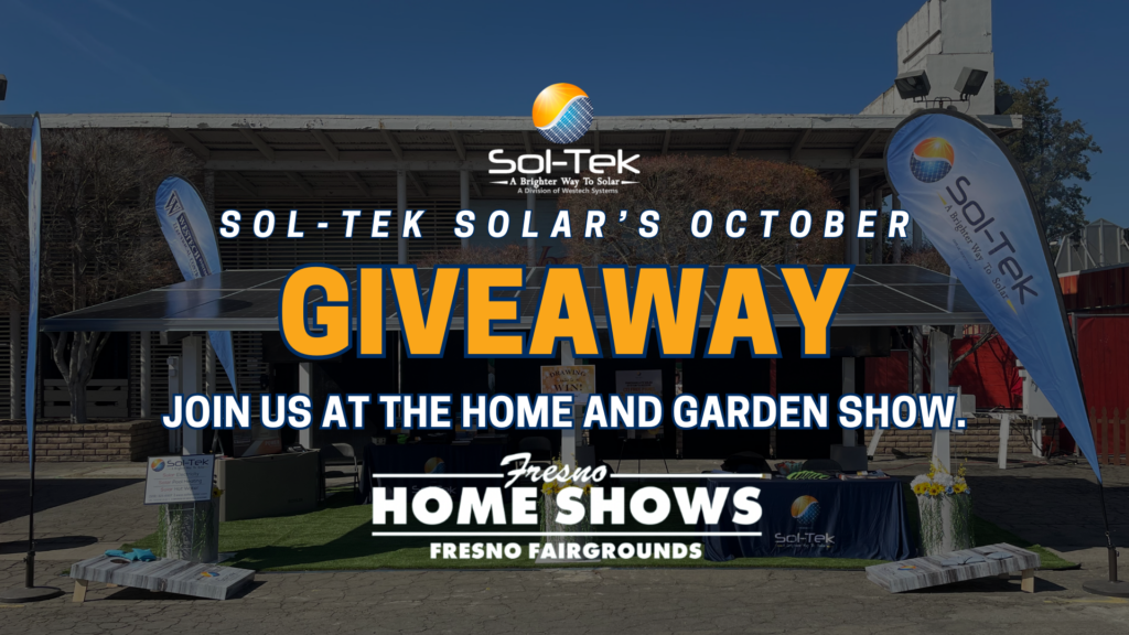 Win Two Free Tickets to Fresno Home Show with SolTek Solar! SolTek